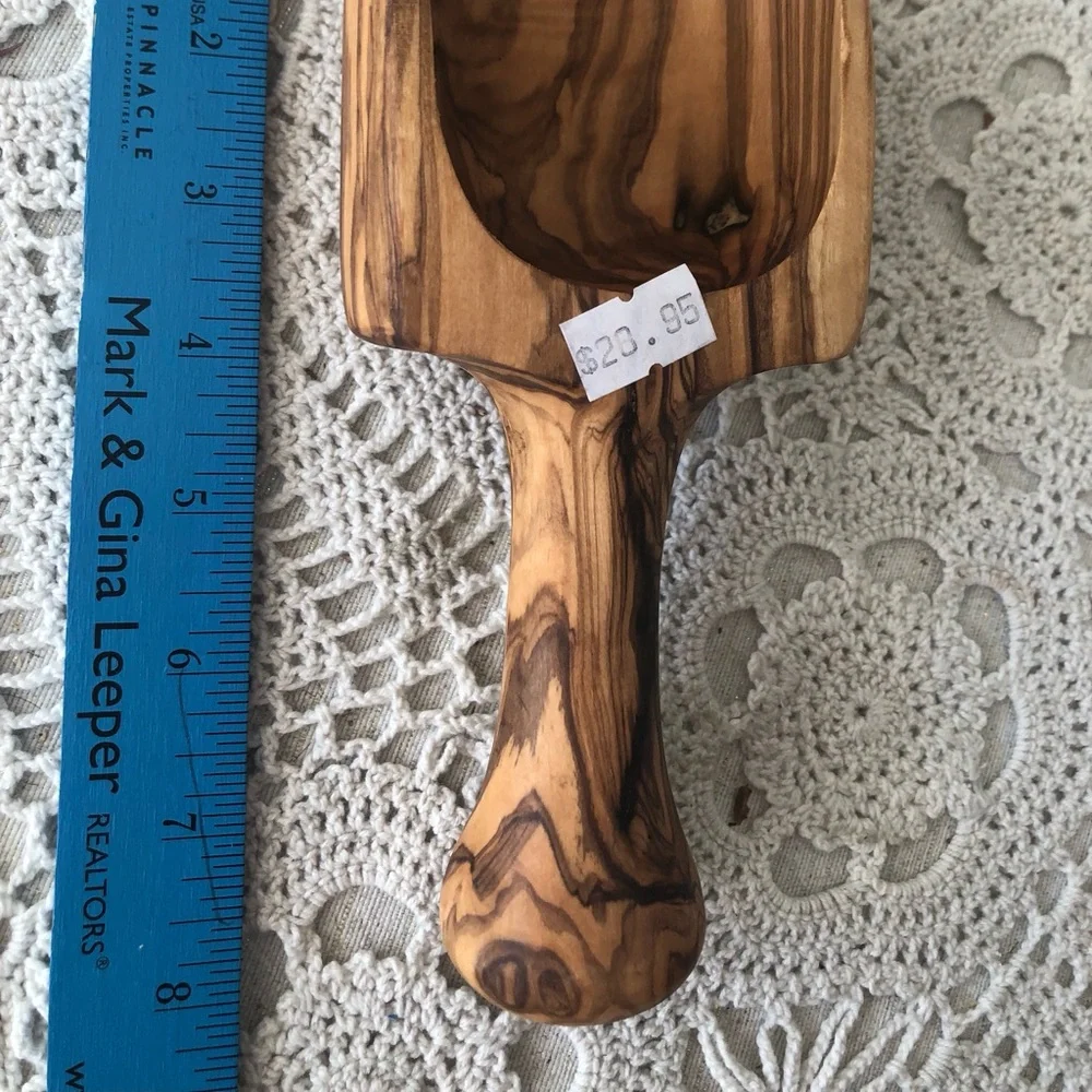 OLIVE WOOD SCOOP - Picture 6 of 6